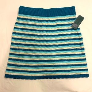 Wild Fable crochet skirt NWT